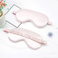 Soft Silk Sleep Eye Mask Portable Travel Night Sleep Cover
