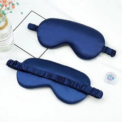 Soft Silk Sleep Eye Mask Portable Travel Night Sleep Cover