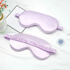 Soft Silk Sleep Eye Mask Portable Travel Night Sleep Cover