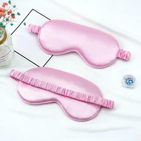 Soft Silk Sleep Eye Mask Portable Travel Night Sleep Cover