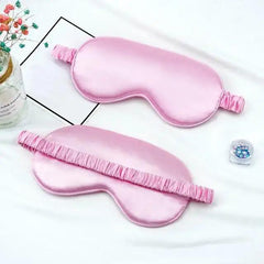 Soft Silk Sleep Eye Mask Portable Travel Night Sleep Cover