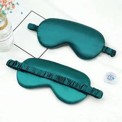 Soft Silk Sleep Eye Mask Portable Travel Night Sleep Cover