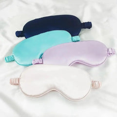 Soft Silk Sleep Eye Mask Portable Travel Night Sleep Cover
