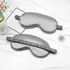 Soft Silk Sleep Eye Mask Portable Travel Night Sleep Cover
