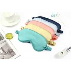 Soft Silk Sleep Eye Mask Portable Travel Night Sleep Cover