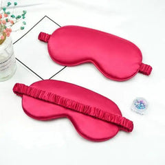 Soft Silk Sleep Eye Mask Portable Travel Night Sleep Cover