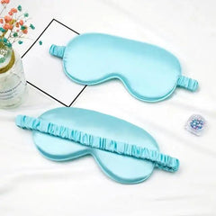 Soft Silk Sleep Eye Mask Portable Travel Night Sleep Cover