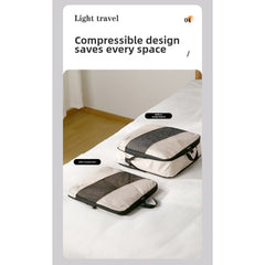 6-Piece Polyester Travel Storage Bag Set Clothes Shoe Organizer