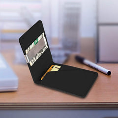 Unisex PU Leather RFID Blocking Wallet Slim Travel Organizer