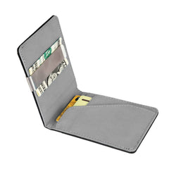 Unisex PU Leather RFID Blocking Wallet Slim Travel Organizer