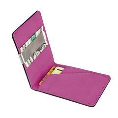 Unisex PU Leather RFID Blocking Wallet Slim Travel Organizer